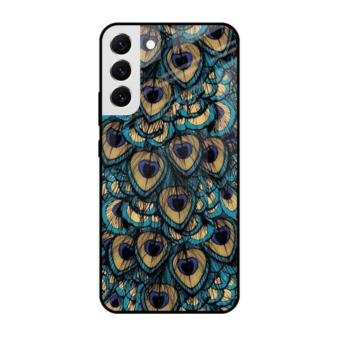 Peacock Feathers Glossy case for Samsung Galaxy S22 5G