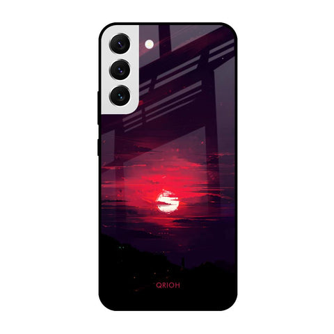 Morning Red Sky Glossy Case For Samsung Galaxy S22 5G
