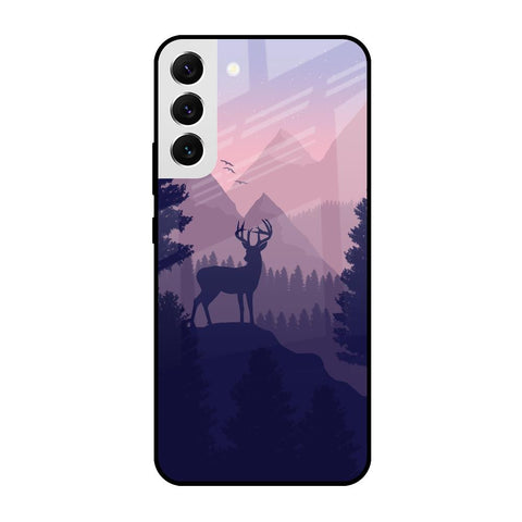 Deer In Night Glossy Case For Samsung Galaxy S22 5G