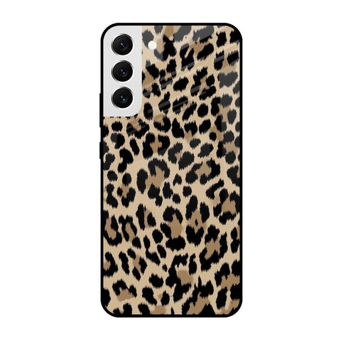 Leopard Seamless Glossy Case For Samsung Galaxy S22 5G