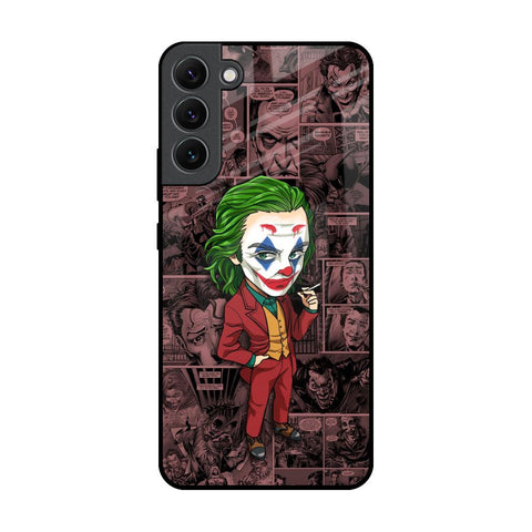 Joker Cartoon Glossy Case for Samsung Galaxy S22 Plus 5G