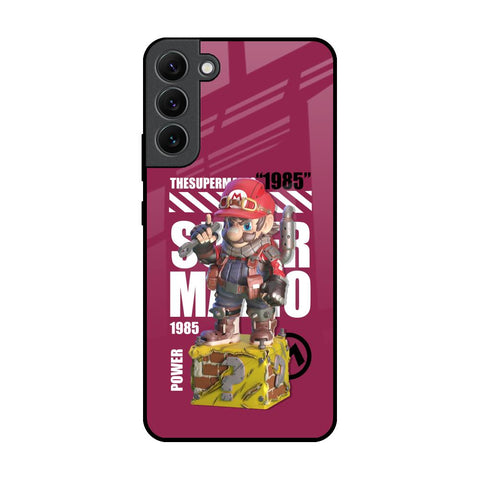 Gangster Hero Glossy Case for Samsung Galaxy S22 Plus 5G