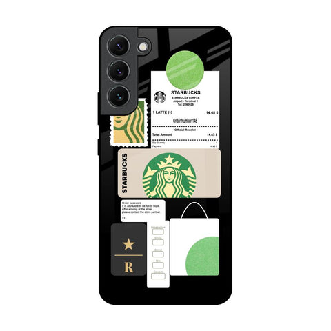 Coffee Latte Glossy Case for Samsung Galaxy S22 Plus 5G