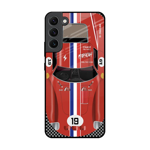 Racing Vintage Glossy Case for Samsung Galaxy S22 Plus 5G