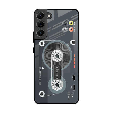 Retro Recorder Glossy Case for Samsung Galaxy S22 Plus 5G