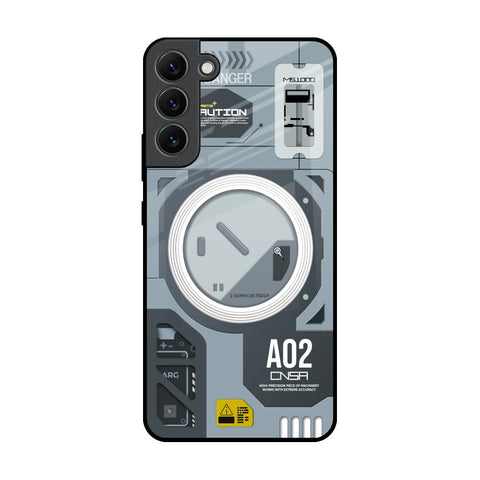Modern Technology Glossy Case for Samsung Galaxy S22 Plus 5G