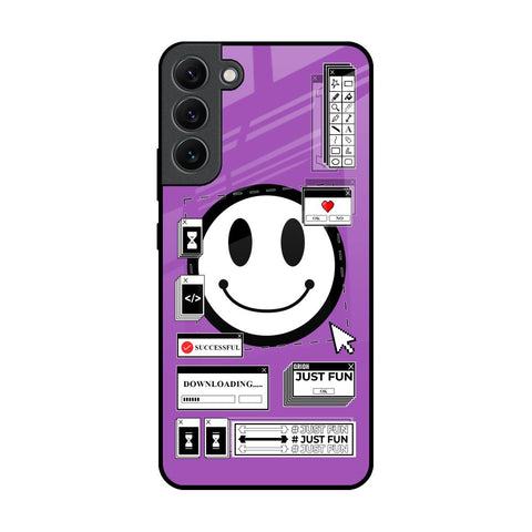 Code with Smile Glossy Case for Samsung Galaxy S22 Plus 5G