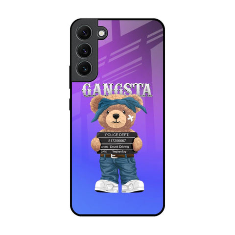 Gangsta Bear Glossy Case for Samsung Galaxy S22 Plus 5G