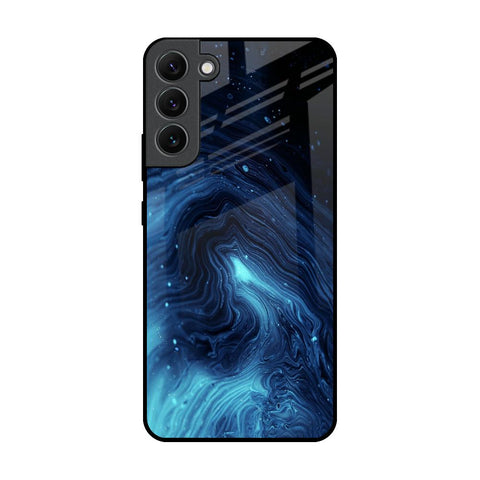 Dazzling Ocean Gradient Glossy Case For Samsung Galaxy S22 Plus 5G