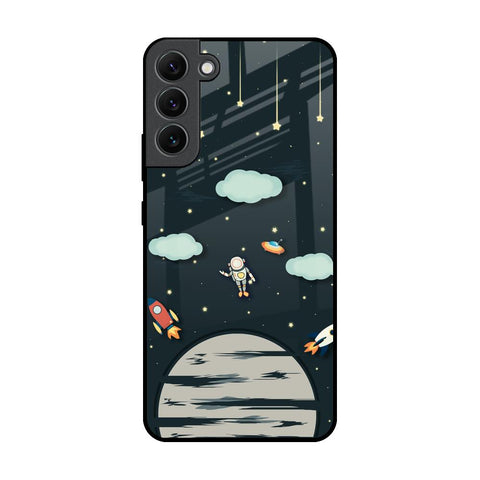Astronaut Dream Glossy Case For Samsung Galaxy S22 Plus 5G