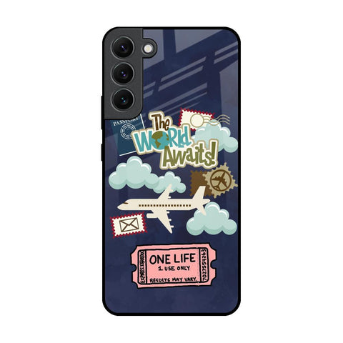 Tour The World Glossy Case For Samsung Galaxy S22 Plus 5G