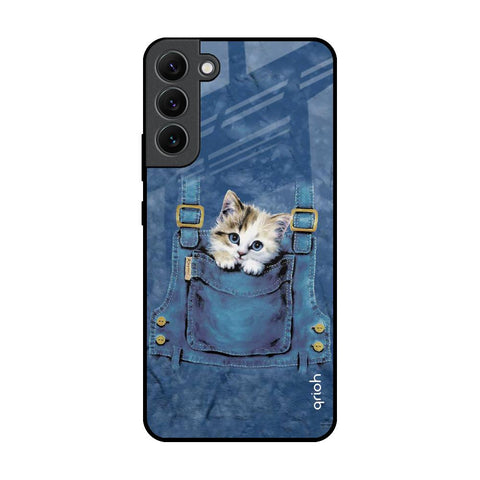 Kitty In Pocket Glossy Case For Samsung Galaxy S22 Plus 5G