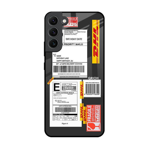 Cool Barcode Label Glossy Case For Samsung Galaxy S22 Plus 5G