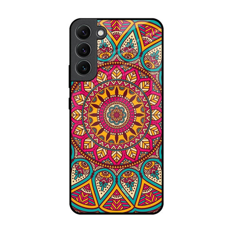 Elegant Mandala Glossy Case for Samsung Galaxy S22 Plus 5G