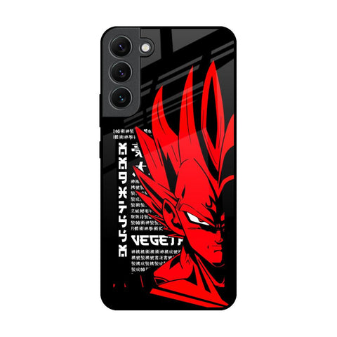 Red Vegeta Glossy Case for Samsung Galaxy S22 Plus 5G