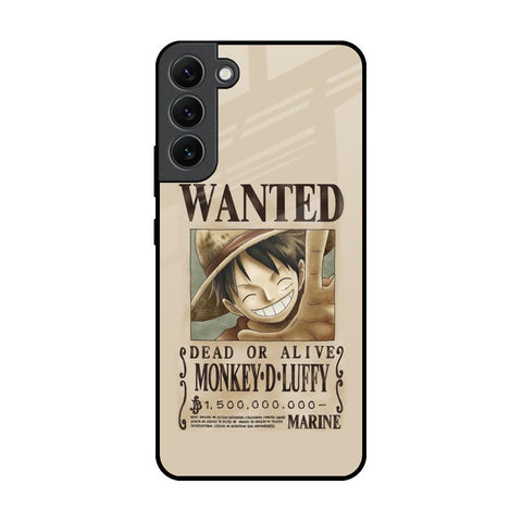 Luffy Wanted Glossy Case for Samsung Galaxy S22 Plus 5G
