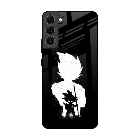 Monochrome Goku Glossy Case for Samsung Galaxy S22 Plus 5G