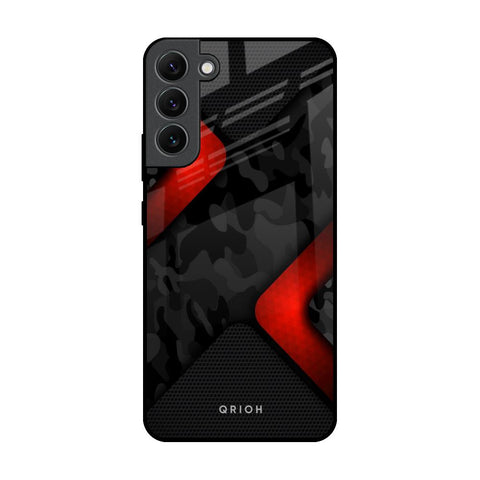 Modern Camo Abstract Glossy Case for Samsung Galaxy S22 Plus 5G