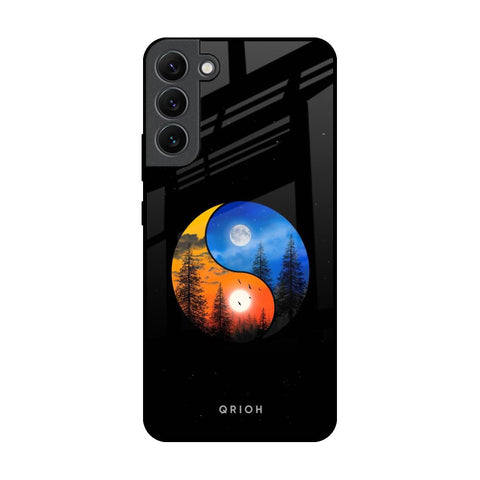 Yin Yang Balance Glossy Case for Samsung Galaxy S22 Plus 5G