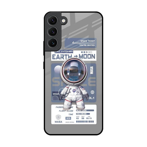 Space Flight Pass Glossy Case for Samsung Galaxy S22 Plus 5G