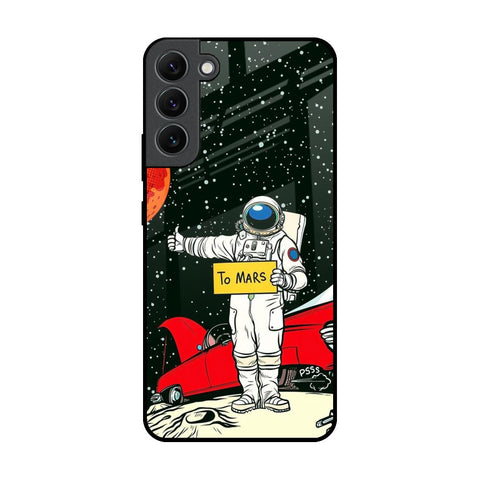 Astronaut on Mars Glossy Case for Samsung Galaxy S22 Plus 5G