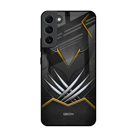 Black Warrior Glossy Case for Samsung Galaxy S22 Plus 5G