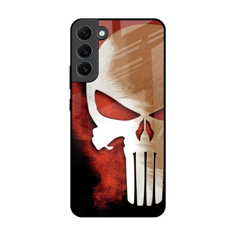 Red Skull Glossy Case for Samsung Galaxy S22 Plus 5G