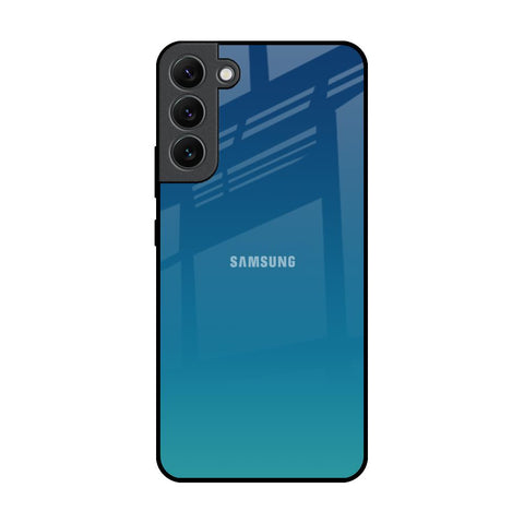 Celestial Blue Glossy Case For Samsung Galaxy S22 Plus 5G