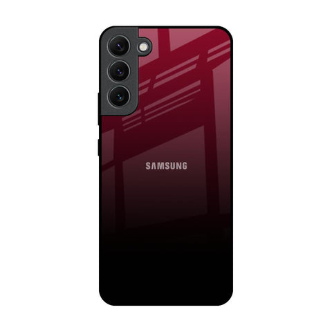 Wine Red Glossy Case For Samsung Galaxy S22 Plus 5G