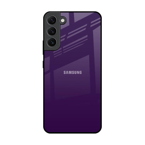 Dark Purple Glossy Case for Samsung Galaxy S22 Plus 5G
