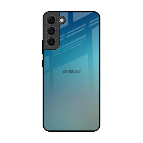 Sea Theme Gradient Glossy Case for Samsung Galaxy S22 Plus 5G