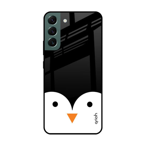 Cute Penguin Glossy Case for Samsung Galaxy S22 Plus 5G