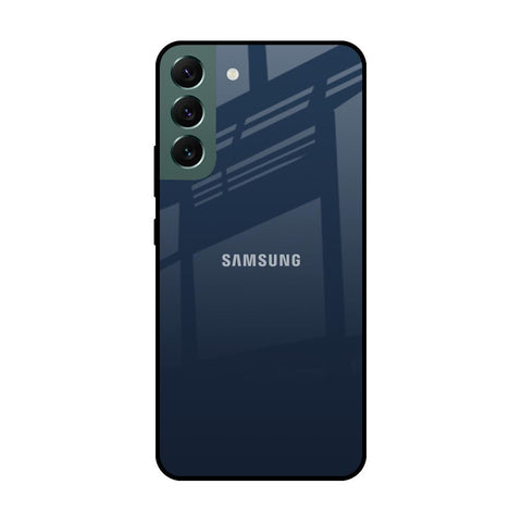 Overshadow Blue Glossy Case For Samsung Galaxy S22 Plus 5G