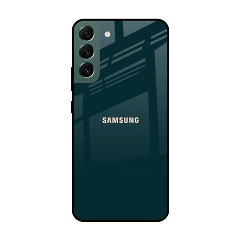 Hunter Green Glossy Case For Samsung Galaxy S22 Plus 5G