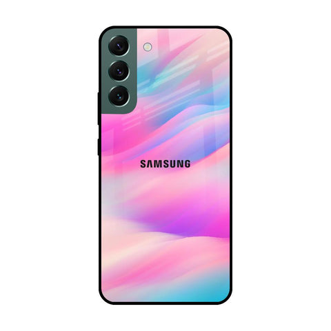 Colorful Waves Glossy case for Samsung Galaxy S22 Plus 5G
