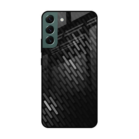 Dark Abstract Pattern Glossy Case For Samsung Galaxy S22 Plus 5G