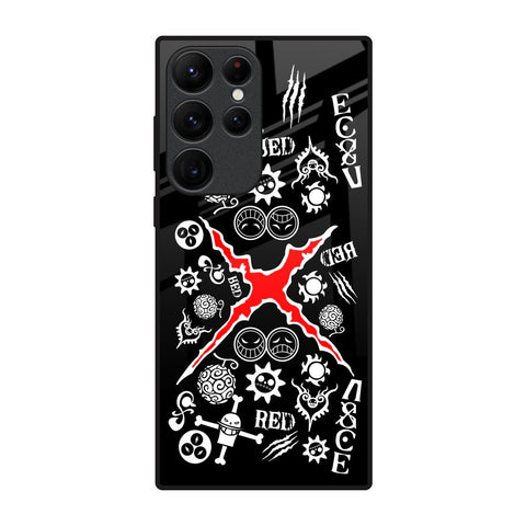 Red Zone Glossy Case for Samsung Galaxy S22 Ultra 5G