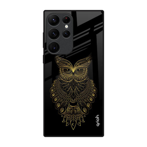 Golden Owl Glossy Case for Samsung Galaxy S22 Ultra 5G
