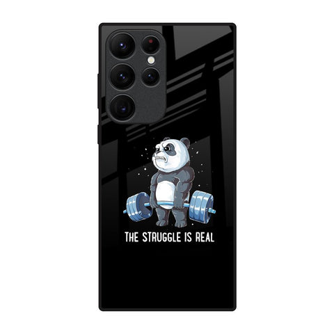 Real Struggle Glossy Case for Samsung Galaxy S22 Ultra 5G