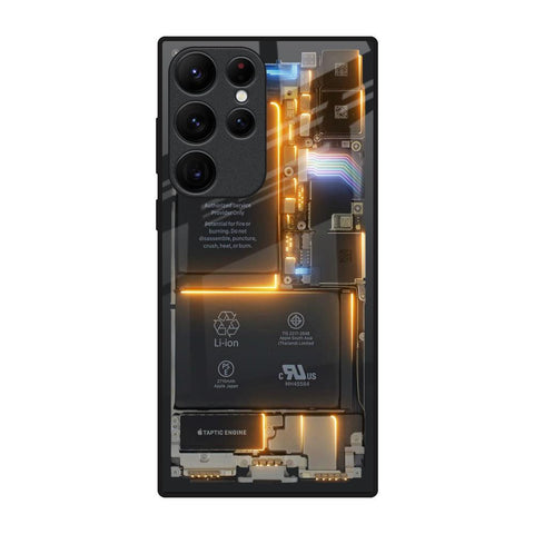 Glow Up Skeleton Glossy Case for Samsung Galaxy S22 Ultra 5G