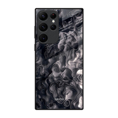 Cryptic Smoke Glossy Case for Samsung Galaxy S22 Ultra 5G