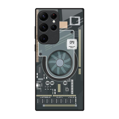 Motherboard Circuit Glossy Case for Samsung Galaxy S22 Ultra 5G