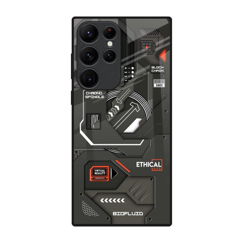 Tech Aesthetics Glossy Case for Samsung Galaxy S22 Ultra 5G