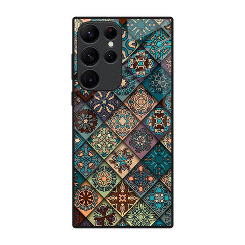 Retro Art Glossy Case for Samsung Galaxy S22 Ultra 5G