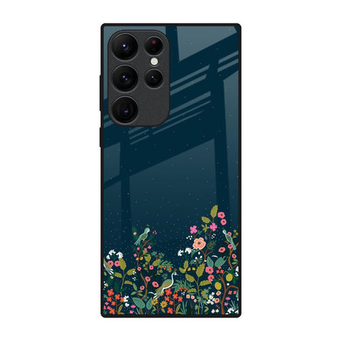 Small Garden Glossy Case For Samsung Galaxy S22 Ultra 5G