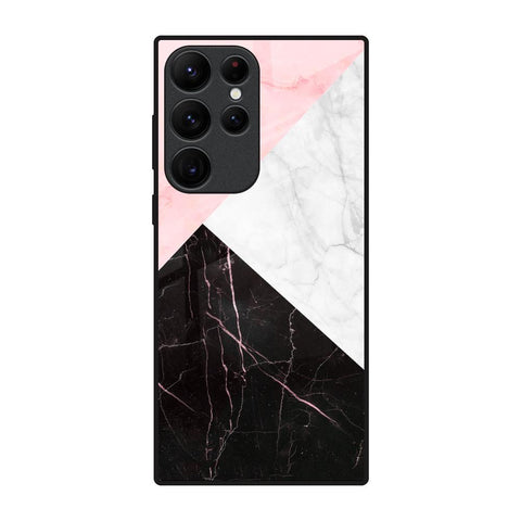 Marble Collage Art Glossy Case For Samsung Galaxy S22 Ultra 5G