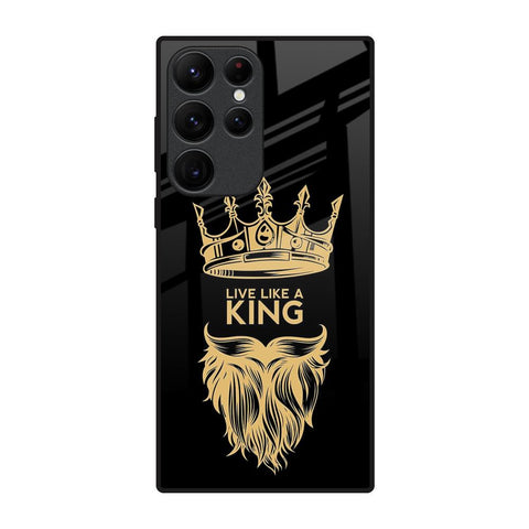 King Life Glossy Case For Samsung Galaxy S22 Ultra 5G