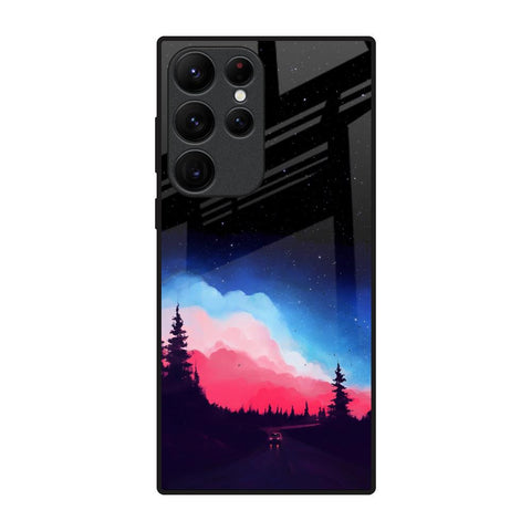 Drive In Dark Glossy Case For Samsung Galaxy S22 Ultra 5G