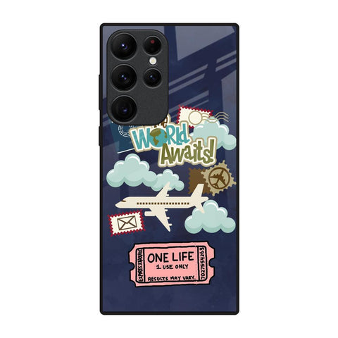 Tour The World Glossy Case For Samsung Galaxy S22 Ultra 5G