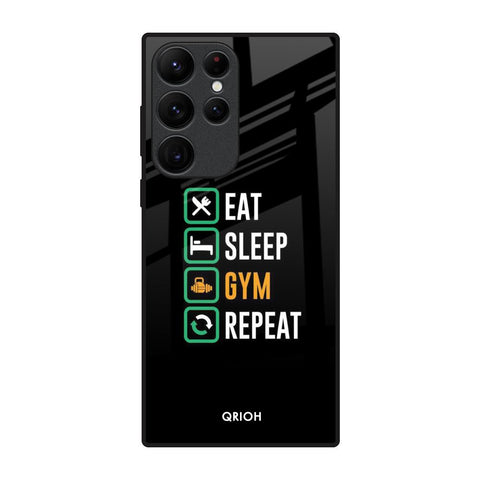 Daily Routine Glossy Case for Samsung Galaxy S22 Ultra 5G
